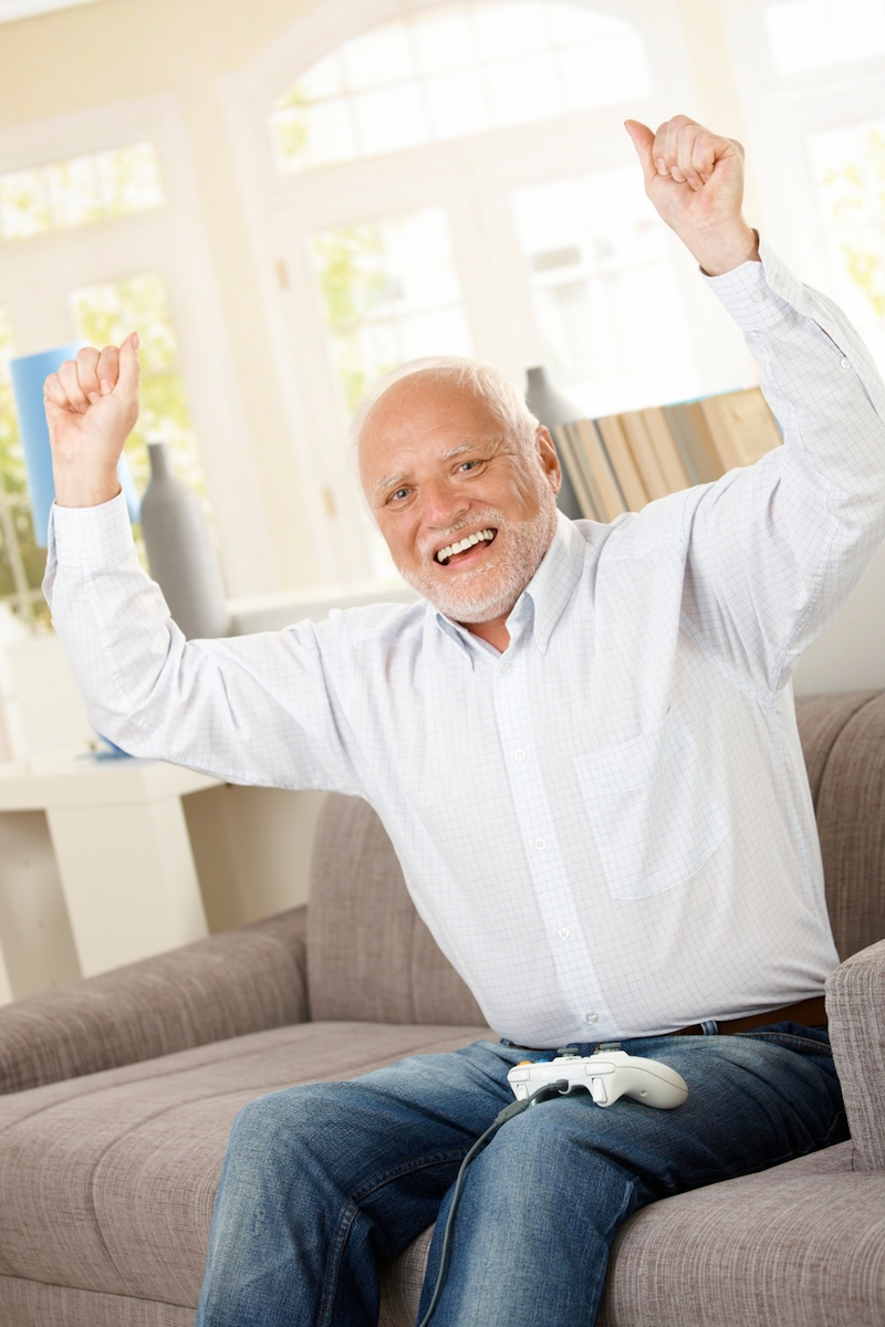 Illustration for article titled Fake Gamer Of The Week: Grandpa Just Saw Aeris Die